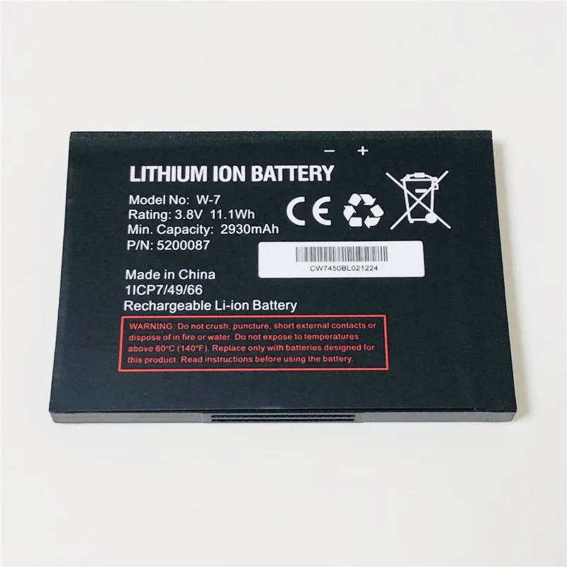 3 8 V 2930mAh W-7 для Netgear Sierra AirCard AC790S AC810S 779S 790S 810S 4G LTE Wi-Fi Роутер мобильный WIFI Точка