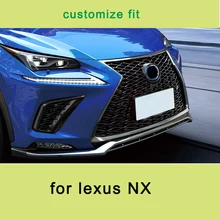 Lsrtw2017 для Lexus NX NX200 NX300 NX300h Передняя решетка автомобиля планки средняя сетка декоративные внутренние молдинги аксессуары