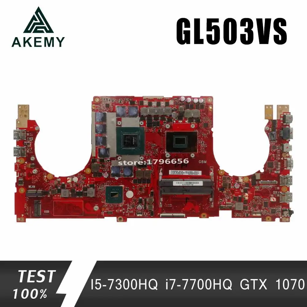 buy GL503VS Motherboard I5 7300HQ i7 7700HQ GTX 1070 For ROG ASUS GL503VM GL503VS Laptop motherboard GL503VS Mainboard (Exchange)! !