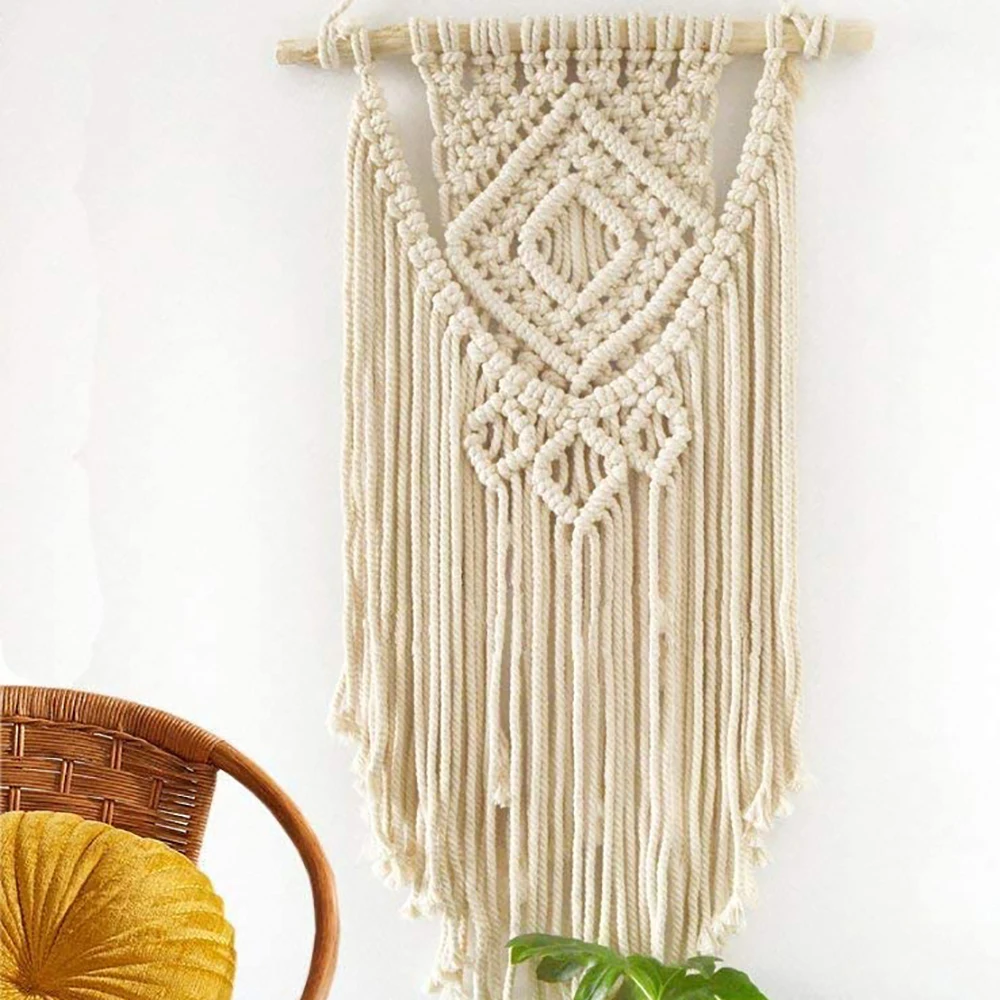 Macrame Rope Twisted String 10-400M 1/2/3/4/5/6mm Cotton Cord Natural Cotton Rope Craft Cord For DIY Crafts Knitting Wedding Dec cotton rope macrame cord