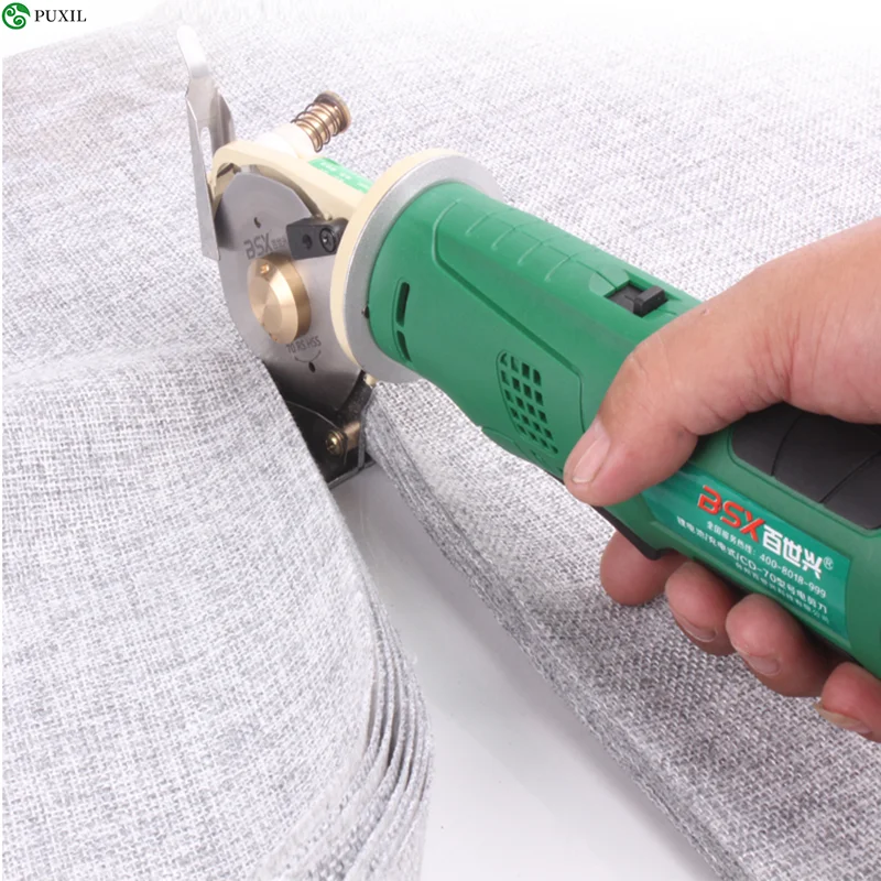  CD-70 round knife cutting machine portable rechargeable electric cloth cutter leather clothes cutti