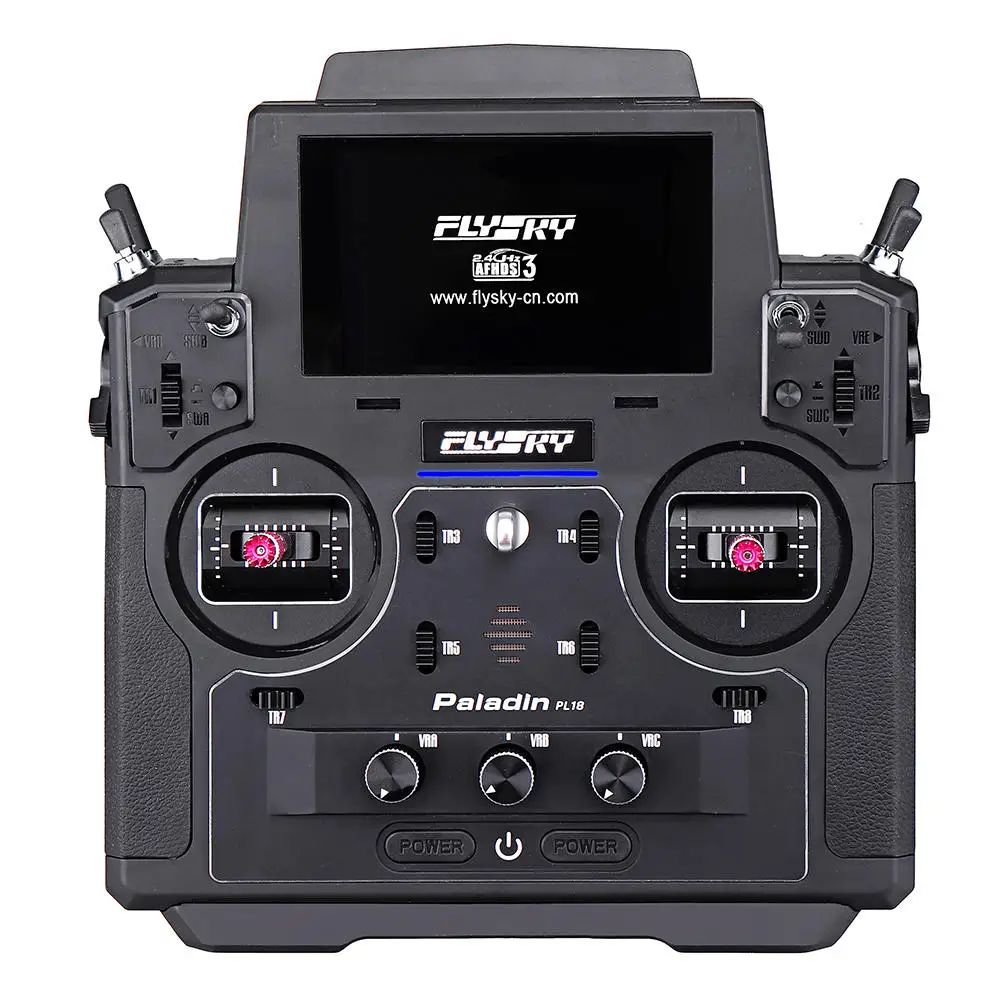 

Flysky FS-PL18 Paladin 2.4G 18CH RC Transmitter With FTr10 FTr16S Receiver Touch Screen For RC FPV Racing Drone Helicopter Parts