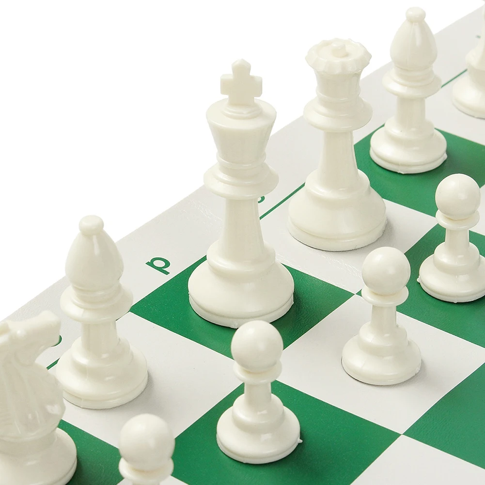 Портативный 32 шт умный современный Шахматный набор для соревнований Дорожная игра