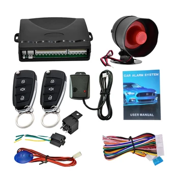 

1 Set Car Alarm System Remote Control Security System Central Locking Kit Keyless Entry System for Car Auto A30