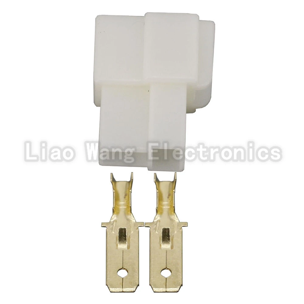 pinos DJJ7021F-6.3 conectores de fio elétrico plástico