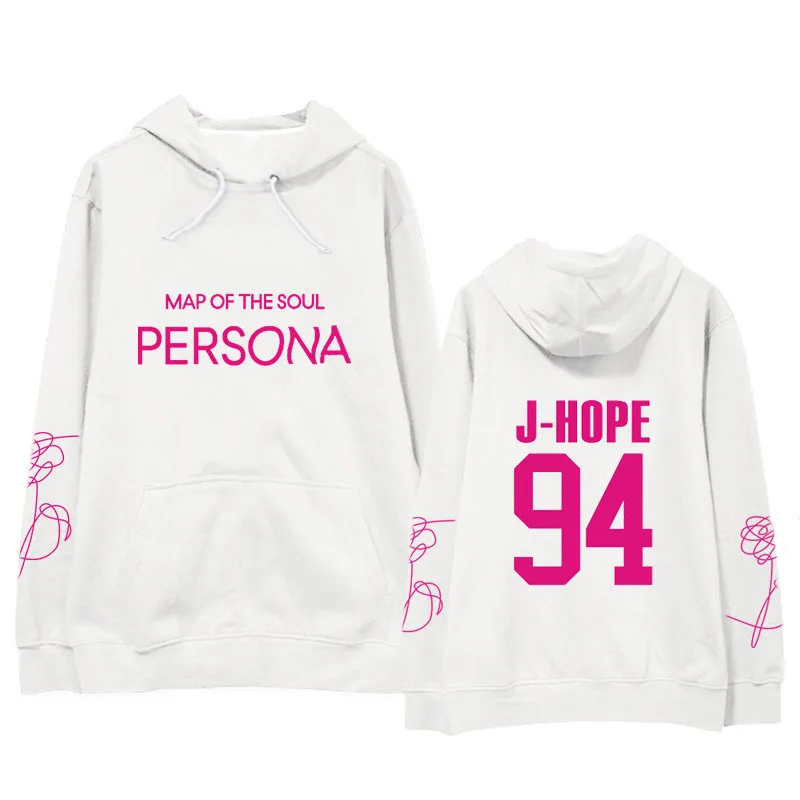 Kpop Bangtan jungkook suga альбом карта душа persona толстовка с капюшоном Jimin толстовки Harajuku готические буквы Топы толстовка - Цвет: J-HOPE-21