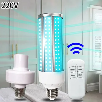 

100W UV Led Lamp UVC E27 LED Bulb Household Ozone UV Corn Light Bulb Embedded Home Accessories High Quality
