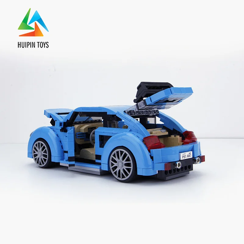 944 шт. XINGBAO XB03015 Compatible agenn Beatlee Совместимость 21003 технологии спортивный автомобиль составное здание Блоки Модель Подарочные игрушки