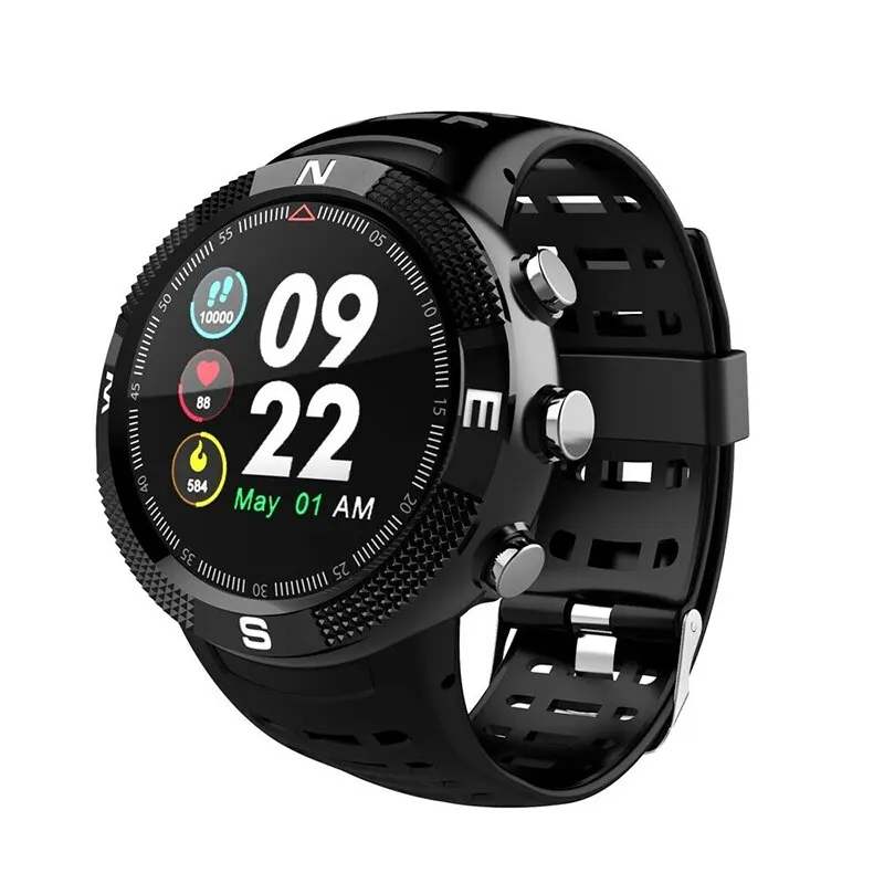 IP68 Waterproof Heart Rate Monitor Sport Wristband GPS Smart Watch Bracelet support IOS Android Running Climbing Swimming