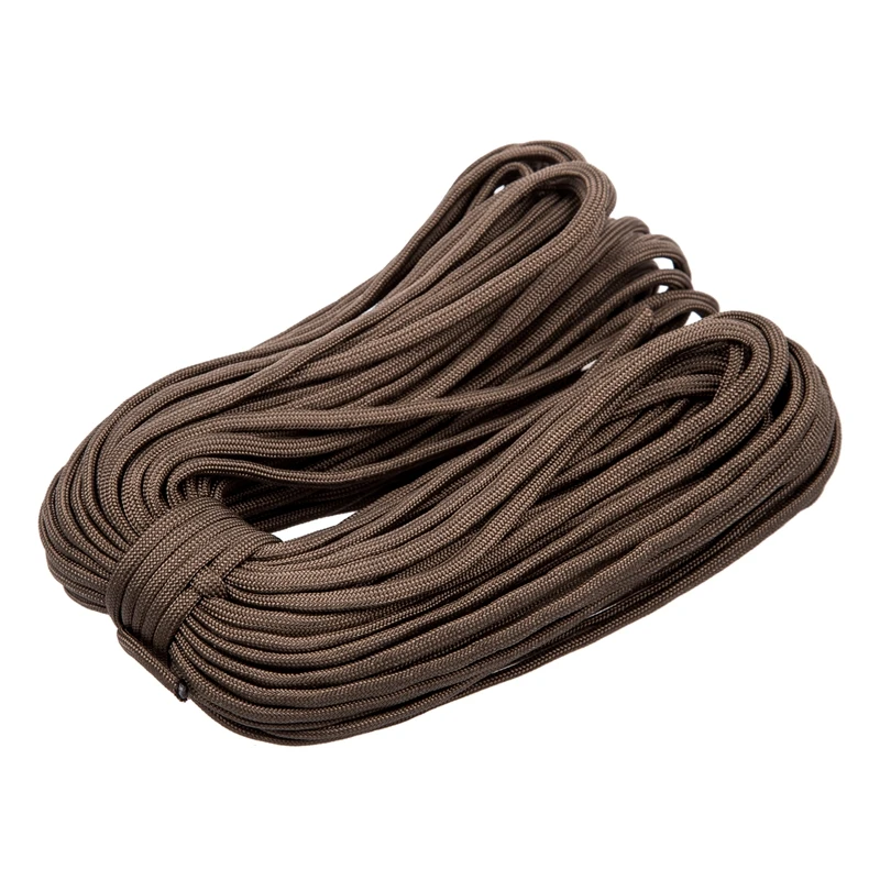 100ft 550 Cord Para cord выживание при прыжке с парашютом Cord-Coyote коричневый