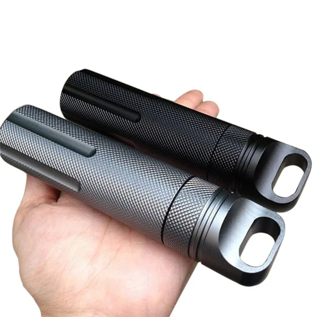 

capsule EDC waterproof hike box Survive seal trunk Container case holder storage camp medicine match pill outdoor dry bottle