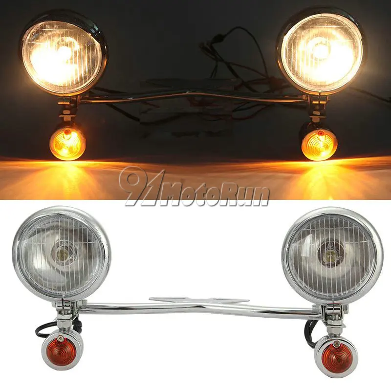 ウインカー スズキBoulevard M109R Bar C50T M90 M50 M50 Suzuki S40のターン信号ライトバーを通過