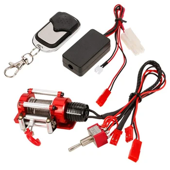 

Wireless Remote 1/10 Crawler Winch Wired Automatic Winch Control System and Wireless Remote Receiver for 1/10 Car for Kids Birth