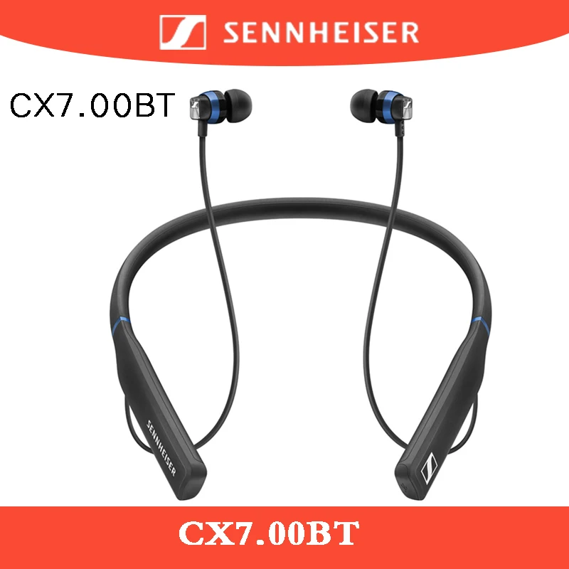 Наушники Sennheiser CX7.00BT с Bluetooth шумоизоляция NFC наушники гарнитура - Цена: 