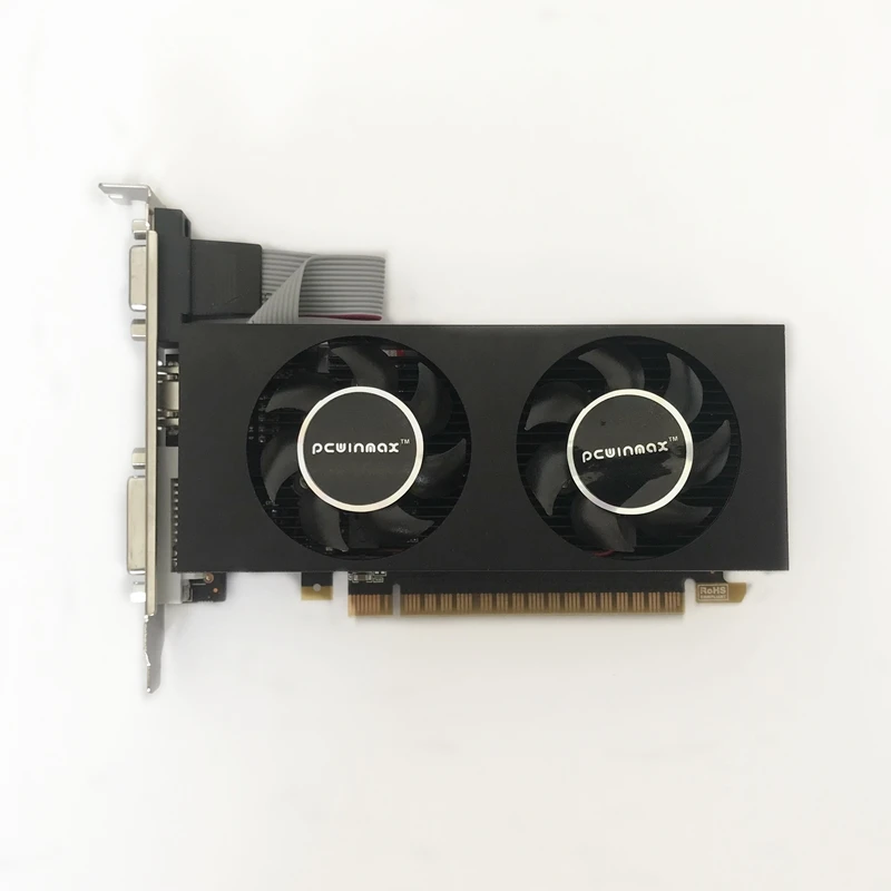 PCWINMAX абсолютно новая Оригинальная GTX750Ti 4GB LowProfile, PCEI карта. Карточная игра. Видеокарта. Карта половинной высоты