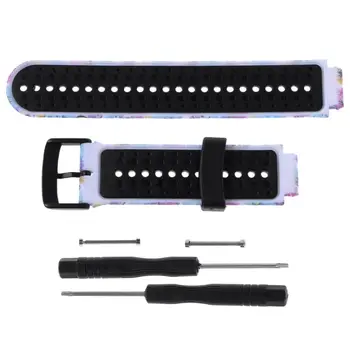 

Soft Silicone Replacement Sport Watch Band Strap For Garmin Forerunner 235/230