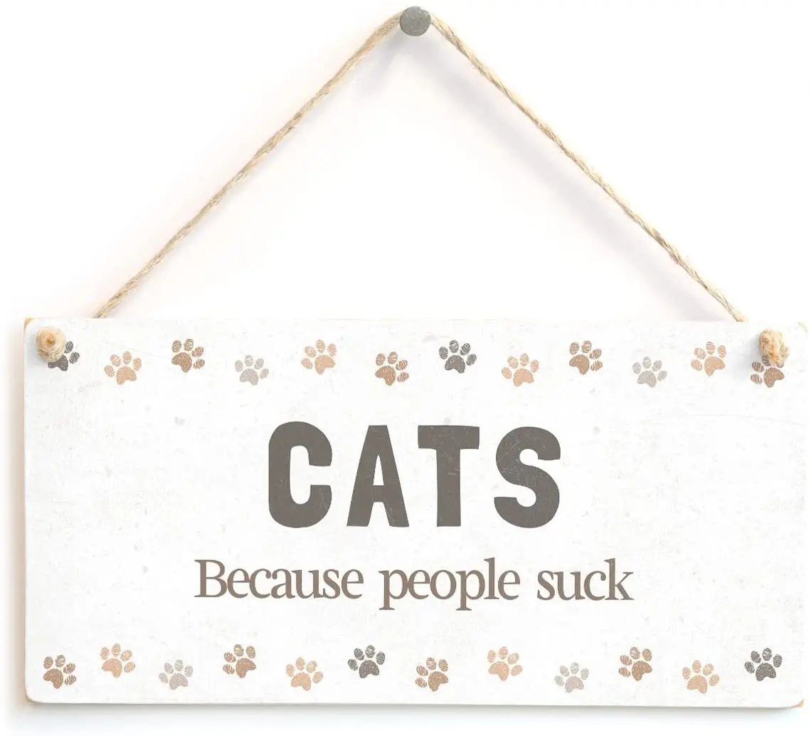 Кошки потому что люди-забавные кошки подписают идею для владельцев кошек | Дом и