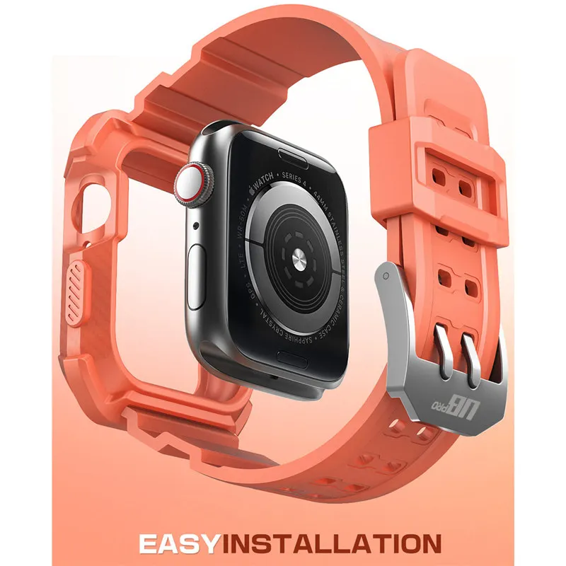 Case For Apple Watch Series 9/8/7/6/SE/5/4 (45/44mm) SUPCASE UB Pro Rugged Protective Case CoverStrap Bands