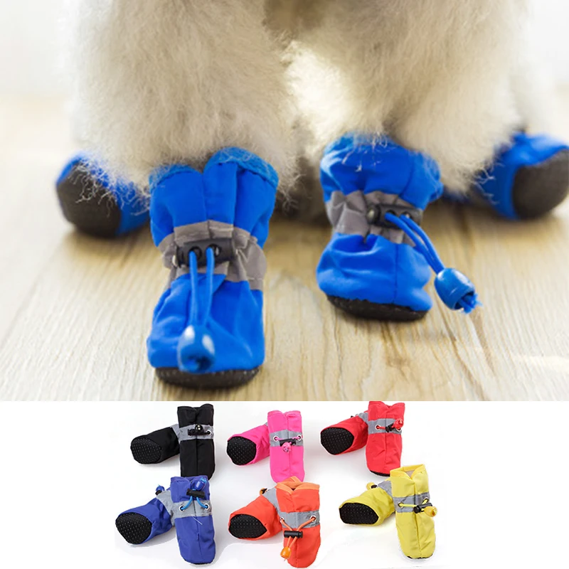 Plug Size Winter Shoes For Dogs S2xl Antislip Warm Dog Shoes For