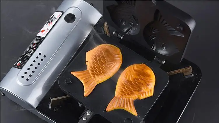 Taiyaki japonês em forma de peixe bakeware