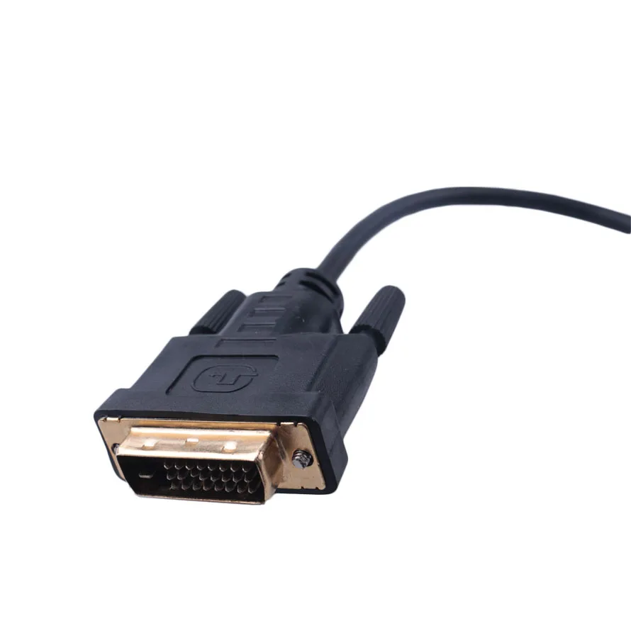 1080P DVI-D к VGA адаптер 24+ 1 25Pin штекер к 15Pin Женский кабель конвертер Full HD для ПК компьютера HDTV монитор дисплей