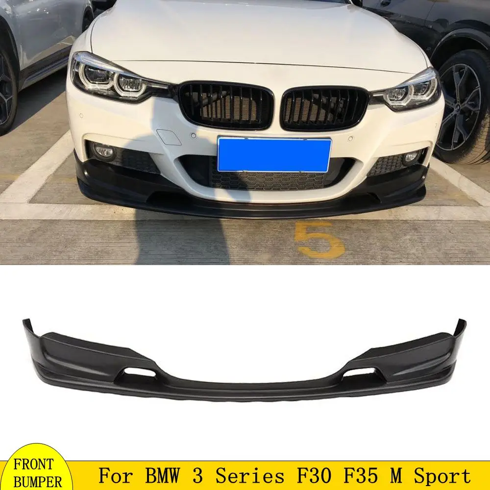 Спойлер переднего бампера для BMW 3 серии F30 F35 M Sport 320i 328i 335i 328d 4DR 2012-2018 углеродное