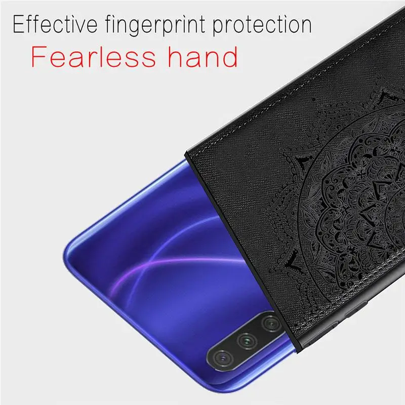 Чехол для Xiao mi Red mi Note 8 7 Pro 7A 6A K20 Pro mi 9 A2 Lite PocoPhone F1 с рисунком мандалы, задняя крышка, держатель, автомобильный Магнитный чехол