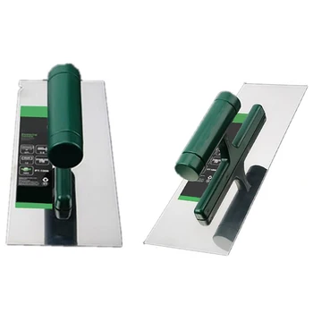 

Stainless Steel Professional Bricklaying Cement Scraper Construction Plastering Tool with Plastic Handle