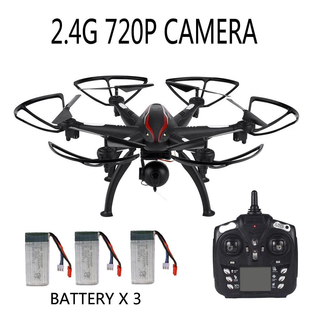 2.4G 720P 3B 6-ось пульт дистанционного управления Управление беспилотный летательный аппарат долгое время Летающий Квадрокоптер Дрон с GPS с 2,4G 5G Wi-Fi HD 780 P/1080 P Камера - Цвет: 2.4G 720P 3B
