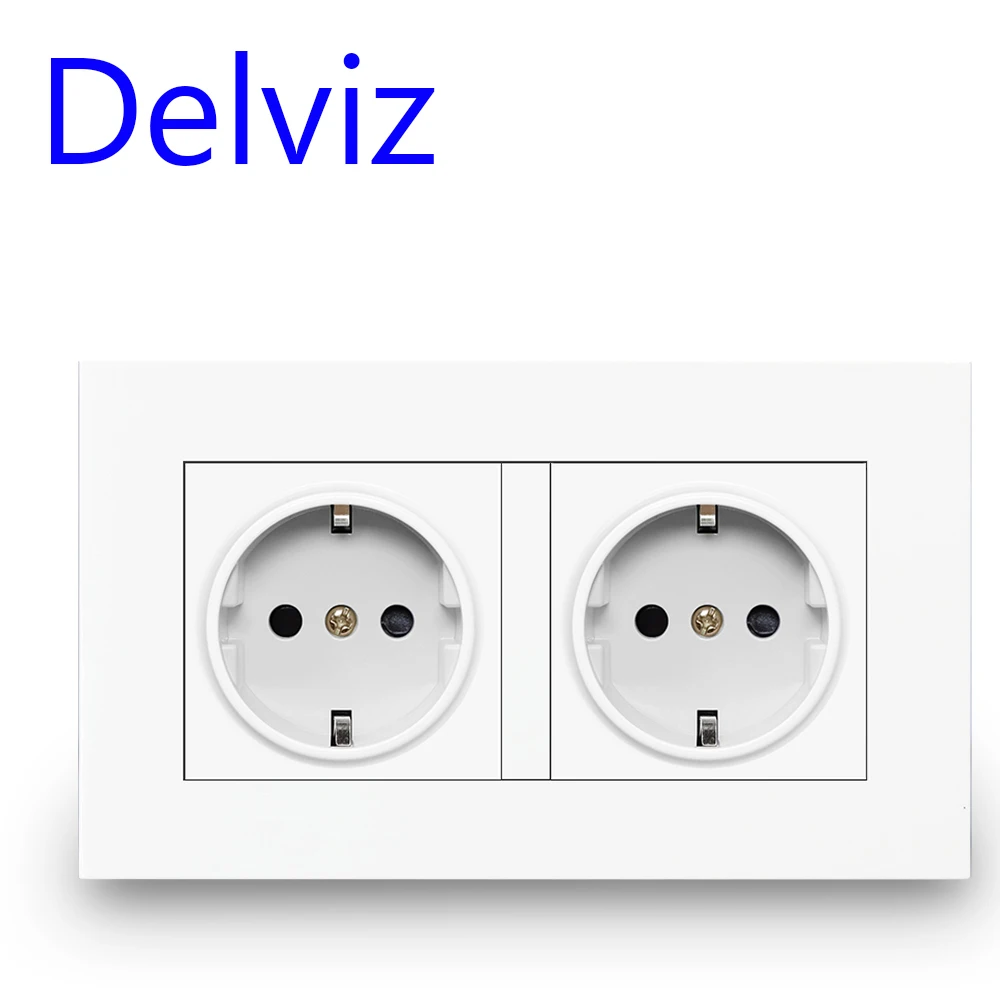 Delviz Prise USB standard de l'ue, port de charge USB 2A, Prises  électriques de qualité