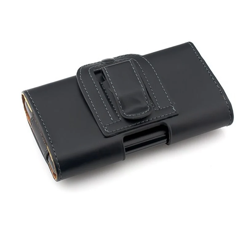 Чехол для телефона с зажимом для ремня кожаный чехол для sony Xperia Z Z1 Z2 Z3 Z4 Z5 Premium XA1 XZ XZ1 XZ2 XA2 C3 S39H компактный поясной чехол