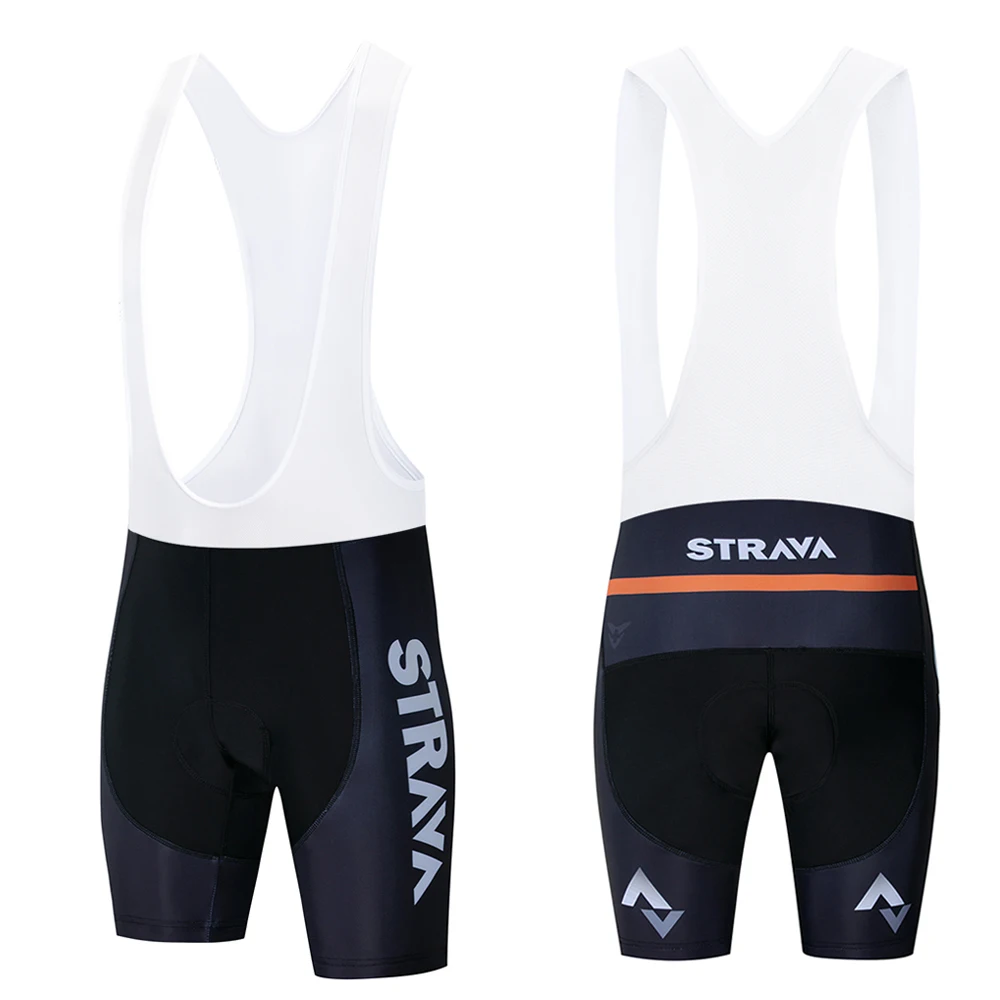 one shorts STRAVA велосипедные шорты 9D гелевая накладка мужские Нескользящие гелевые велосипедные шорты MTB велосипедный короткий нагрудник брюки колготки - Цвет: one shorts