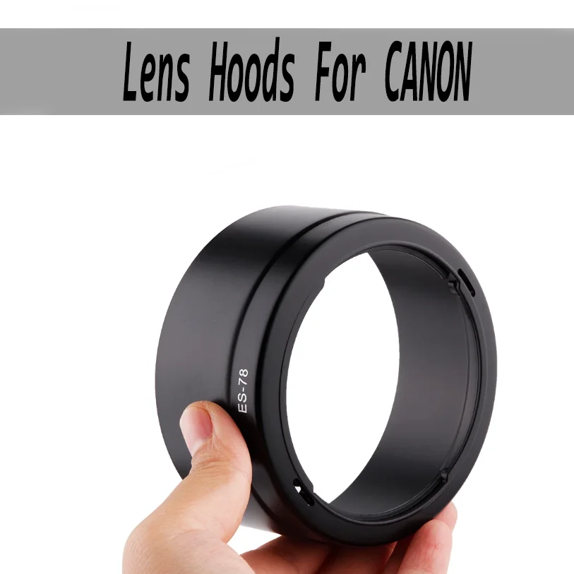 FOTOFLY ES 78 Lens Hoods For CANON 72MM Mount Camera Lenses