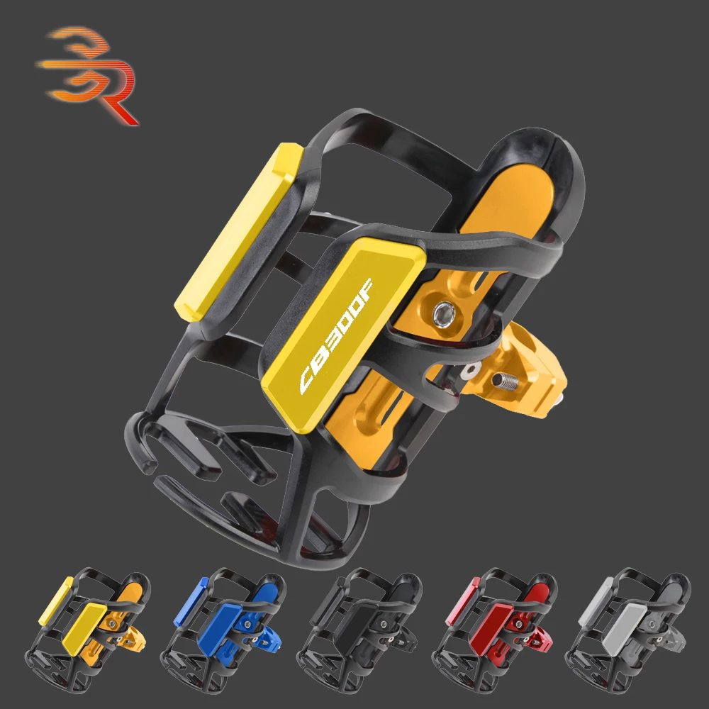 

Motorcycle Water Bottle Drink Cup Holder Aluminum For Honda CB300F CB 300F CB 300 F 2015 2016 2017 2018 2019 Accessories