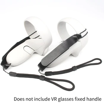 

Band Anti Falling Fixed Handle Belt Set Non Slip Grip PU Leather Knuckle Strap Gaming Controller Accessories For Oculus Quest 2