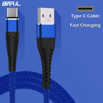 

Fast Charging USB Type C Cable Fast Charger Data Transfer Data Long Wire USB Cable Mobile Phone Cable USB Cord