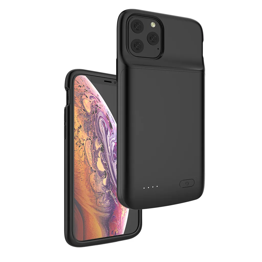 5000 мАч банк питания чехол для iPhone 11Pro 11Pro Max резервный аккумулятор крышка для iPhone 11 Расширенный телефон контейнер для аккумуляторных батарей