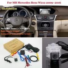 Yeshibation Автомобильная камера заднего вида для MB Mercedes Benz W212 2009~ RCA и экран совместимый