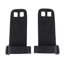 1 пара синтетических кожаных ручных захватов гимнастическая защита для ладоней тяжелая атлетика перчатки для тренажерного зала ручная повязка на запястье