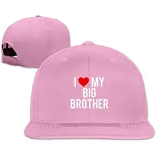 Бейсболка унисекс с регулируемым козырьком I Love My Big Brother