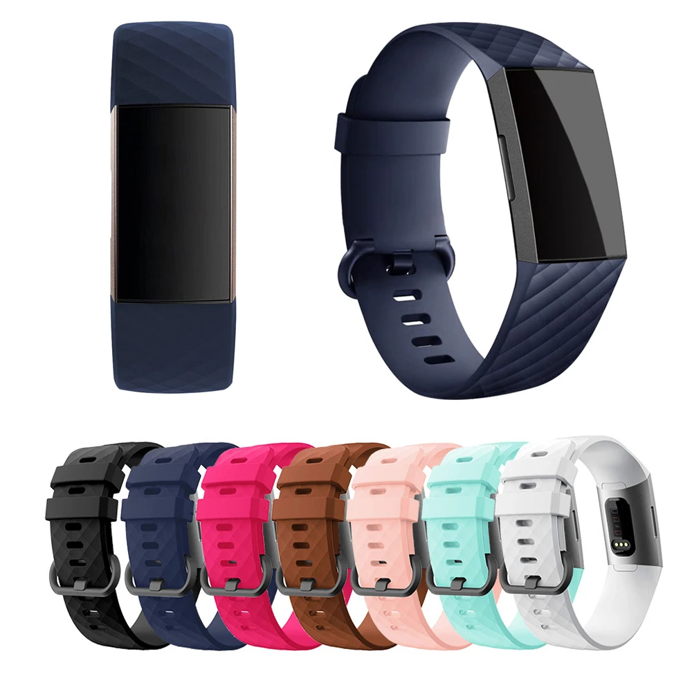 

Silicone Replacement Bands For Fitbit Charge 3/SE Strap Waterproof Wrist Accessories Bracelet Strap For Fitbit Charge 3 Band