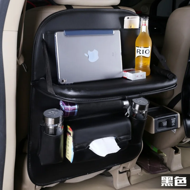 

Car Auto Back Seat Drink Food Cup Bag Napkin Bag Multi-purpose Pouch Chair Back Pocket Multi-functional Car Storage Bags
