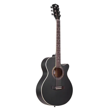 

40 Inch Size Acoustic Guitar Stringed Musical Instruments Merbau Material Metal Strings Closed Tuning Pegs Fingerstyle Guitars