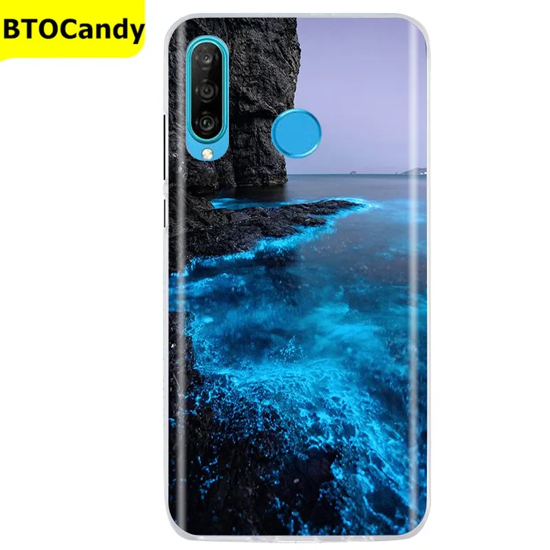 Case For Huawei P30 Lite Pro Case Tpu Cute Back Cover On For Fundas Huawei P30lite Case P 30 lite pro P30pro Soft Silicone Case phone flip cover Cases & Covers