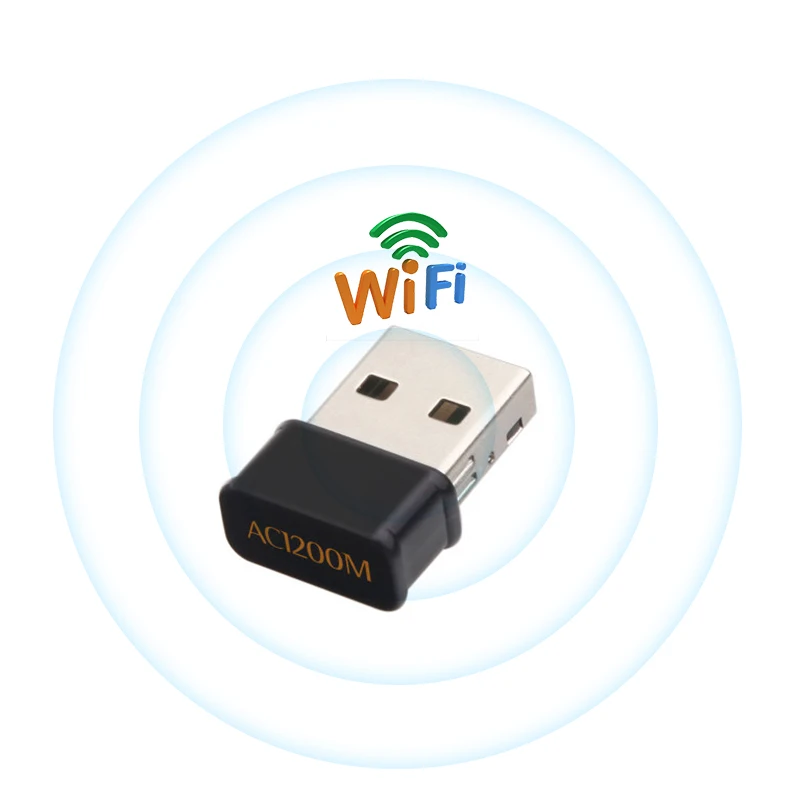 Мини USB3.0 Wifi адаптер 1200 Мбит/с двухдиапазонный 2,4 ГГц 5,8 ГГц RTL8812BU беспроводная WiFi сетевая карта для настольного ноутбука Прямая поставка