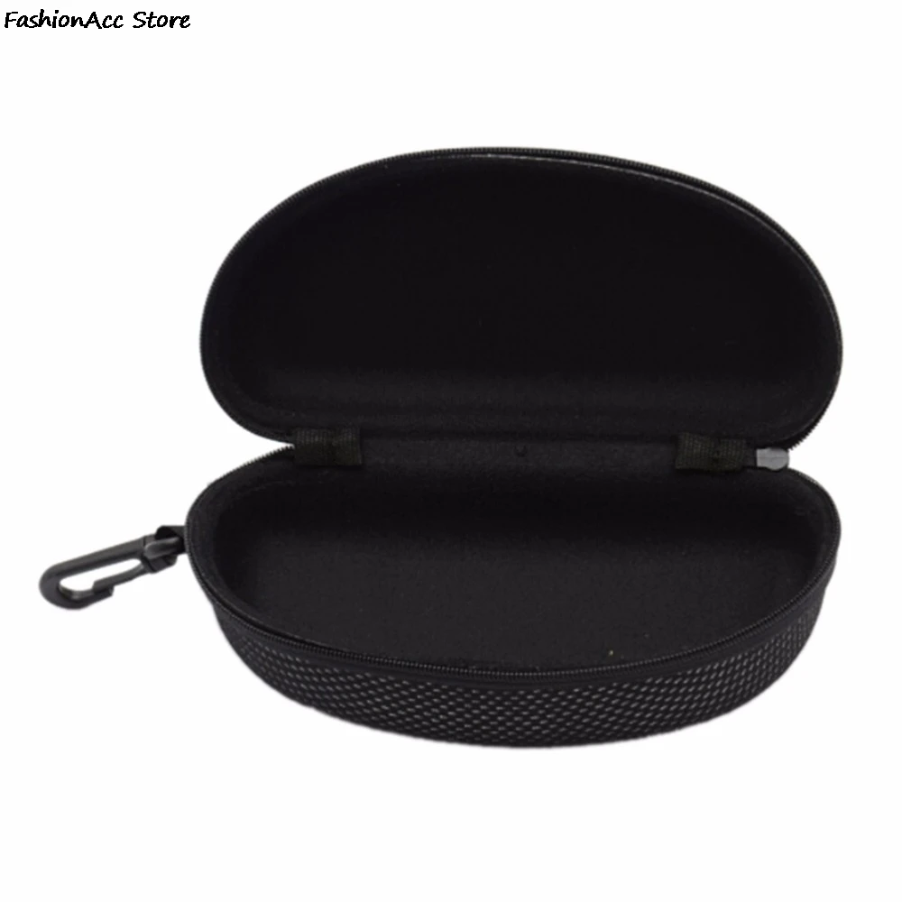 

Portable Zipper Eye Glasses Hard Case Reading Glasses Box Foldable Sunglasses Storage Box Container Organizer
