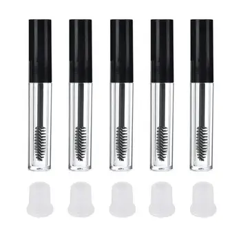 

Free Shipping 3pcs 10ml Empty Mascara Tube Wand Eyelash Container Bottle with 3 Rubber Inserts 3 Funnels 3 Transfer Pipettes