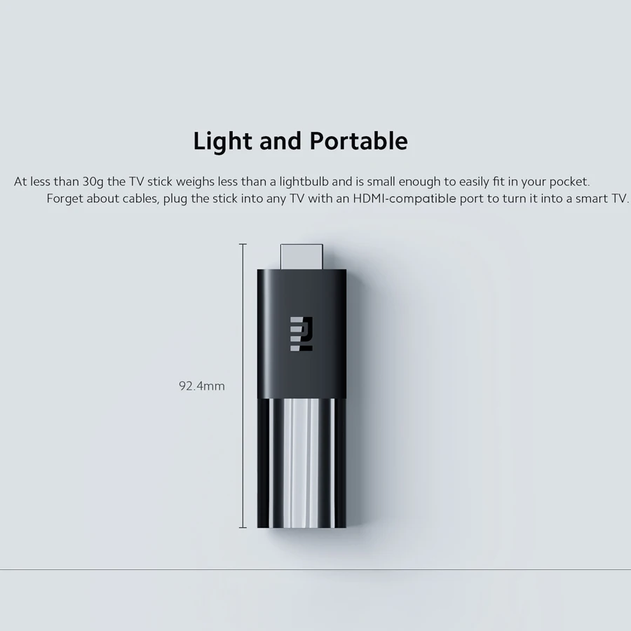 Global Version Xiaomi Mi TV Stick Android TV Quad-core 1080P