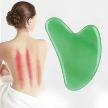

Massage Stone Board Smooth Relieve Wrinkles Skin Care Tool Heart Shape Massage Stone Plate for Treatment