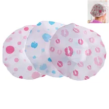 1 шт., водонепроницаемая шапочка для душа, утолщенная банная шапка для сауны, детская шапочка для купания для волос для женщин, детская Защитная шапочка для волос, случайный выбор